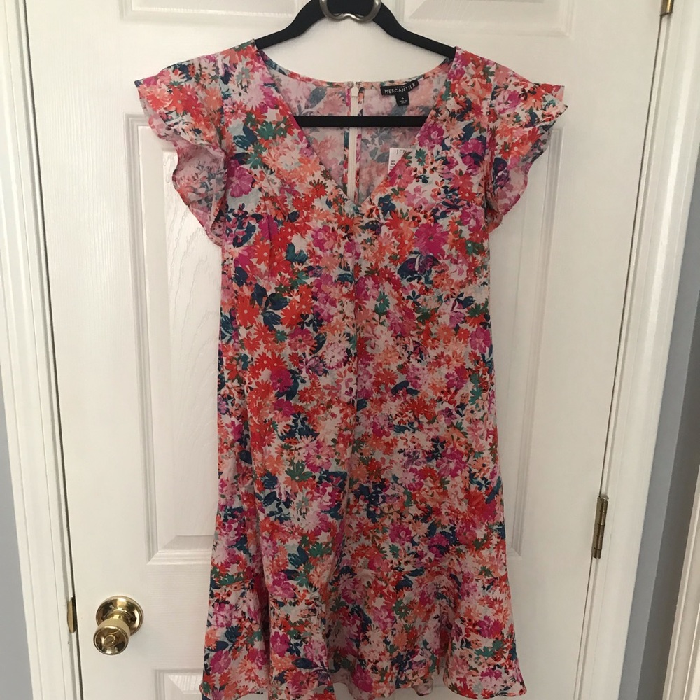 Floral J Crew Dress